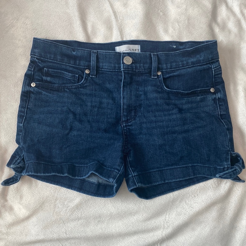 LOFT denim shorts - size 26